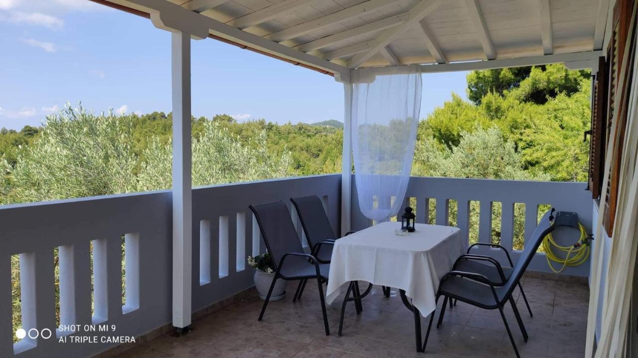 Elia House 1 Astoning Sea View Among The Olive Trees Appartement Patitiri Buitenkant foto